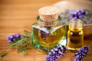 essential oil bottle